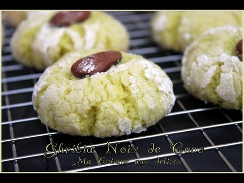 Recette De Ghribia Ghribiya Noix De Coco Gateau Marocain Recette De Ghribia Ghribiya Noix De Coco Gateau Marocain