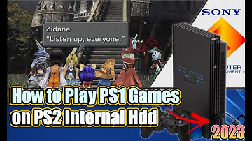 How to Transfer and Play PS1 games on PS2 Internal hdd