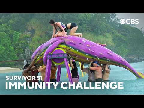 Meet Ozzy the Whale: Episode 2 Immunity Challenge Showdown | Survivor 51 | CBS