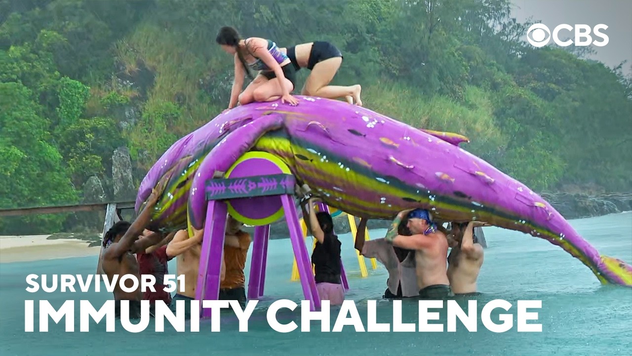 Meet Ozzy the Whale: Episode 2 Immunity Challenge Showdown | Survivor 51 | CBS