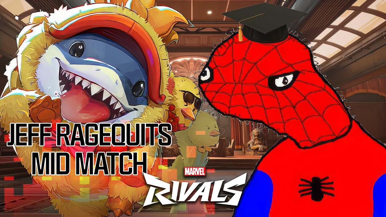 Ragebait Spider-Man PULLS Jeff Off Map & Makes Him RAGEQUIT...