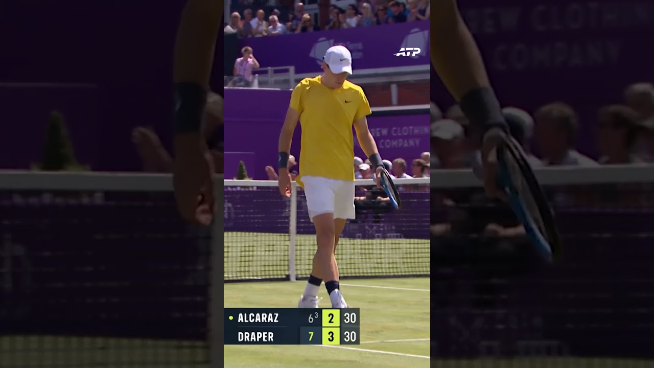 When Jack Draper SHOCKED Carlos Alcaraz at Queen's 😱