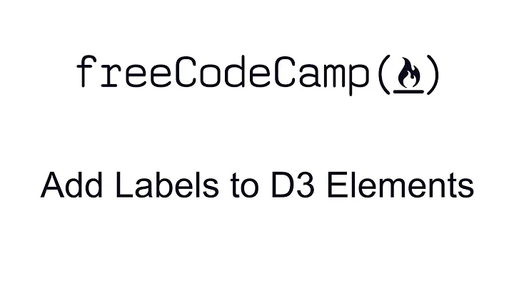 Add Labels to D3 Elements - Data Visualization with D3 - Free Code Camp