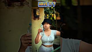 Girl Shares Wate With Beggar | #shorts #edit screenshot 5