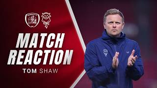 Tom Shaw post Doncaster and Barnsley