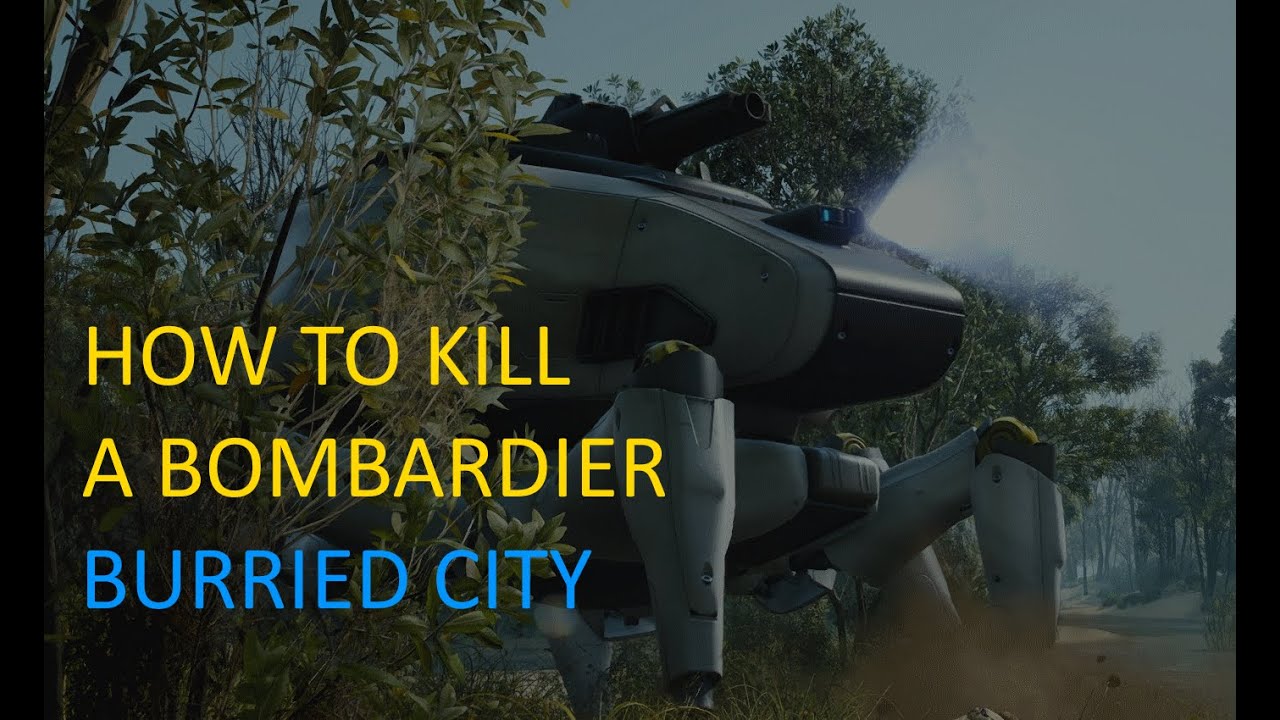Kill the bombardier in the buried city at night time | Arc Raiders