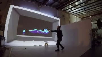 Elastic Horizon II: Interactive Multimedia Installation: Shuffle Innovation Lab, Sydney Australia