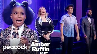 Amber and Broadway’s Freestyle Love Supreme Cast Make Up a Song on the Spot | The Amber Ruffin Show