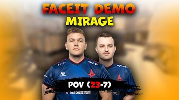 CS2 POV blamef (23-7) w/staehr vs FACEIT (mirage) - FACEIT DEMO