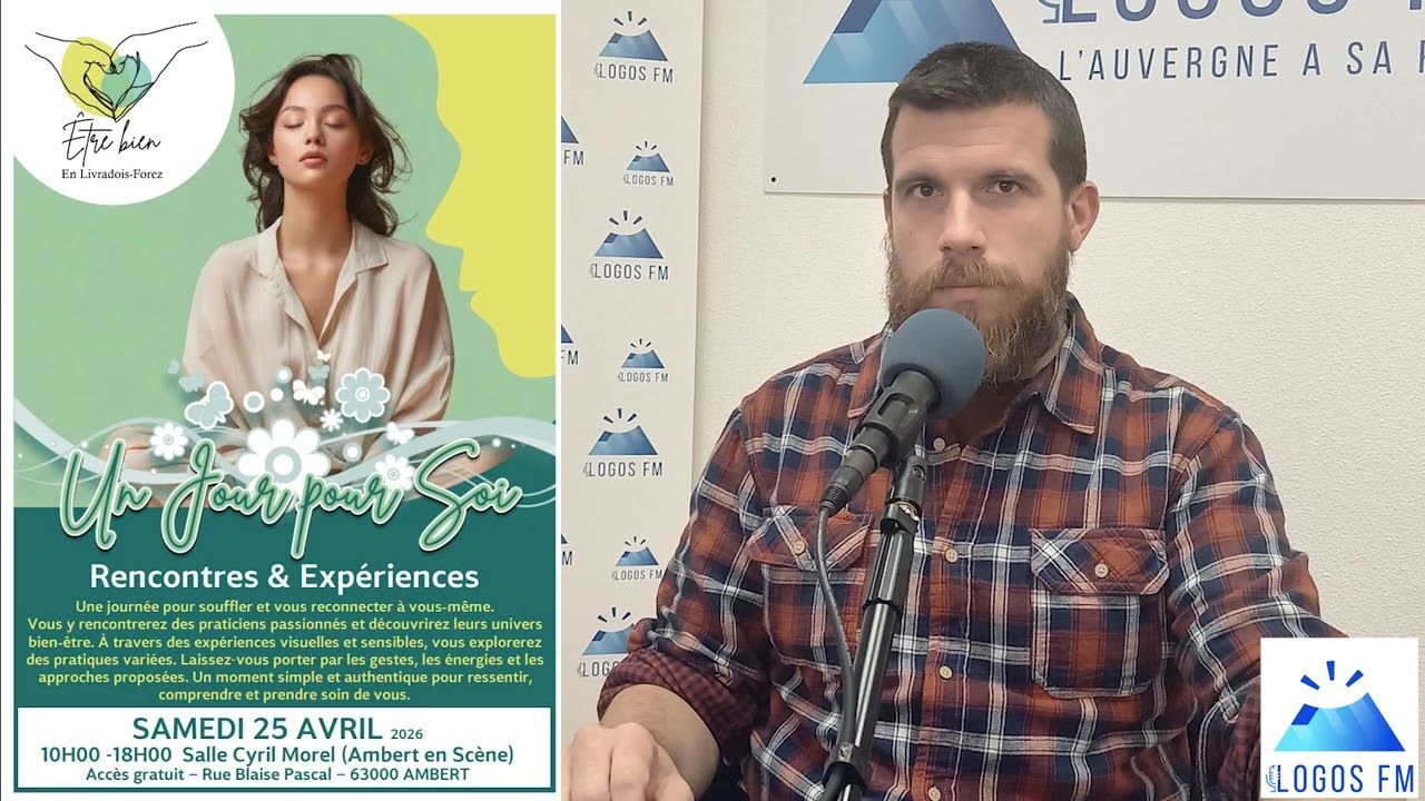 avec l'association Être Bien en Livradois-Forez
Une journée de découverte des praticiens bien-être du Livradois-Forez.  Une invitation à souffler et vous reconnecter à vous‑même.