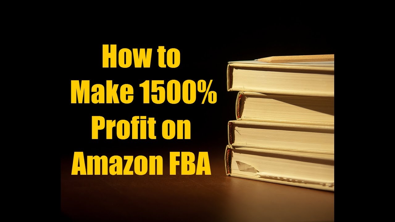 How to Make 1500% Profit on Amazon FBA - YouTube