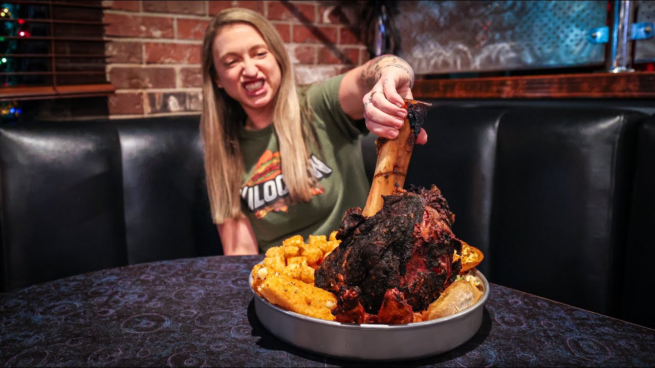 Могучий вызов "Молот Тора" — объедение говяжьей голени!!