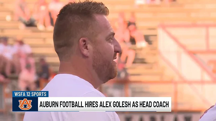 Auburn football hires Alex Golesh as head coach