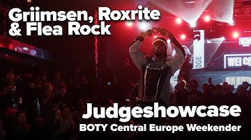 Griimsen, Roxrite & Flearock | Judgeshowcase | Battle Of The Year Central Europe Weekender 2025