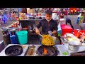 Like a pro ultimate wok skills in cambodia making noodles egg fried rice  cambodian street food