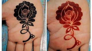 Beautiful rose 🌹 tattoo mehndi design #Amymehndidesigns