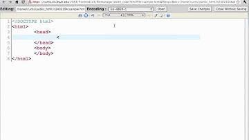 BYUH IT 240 - Create HTML Doc using cPanel