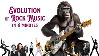 Evolution of Rock Music in 3 minutes - evolution of rock music timeline