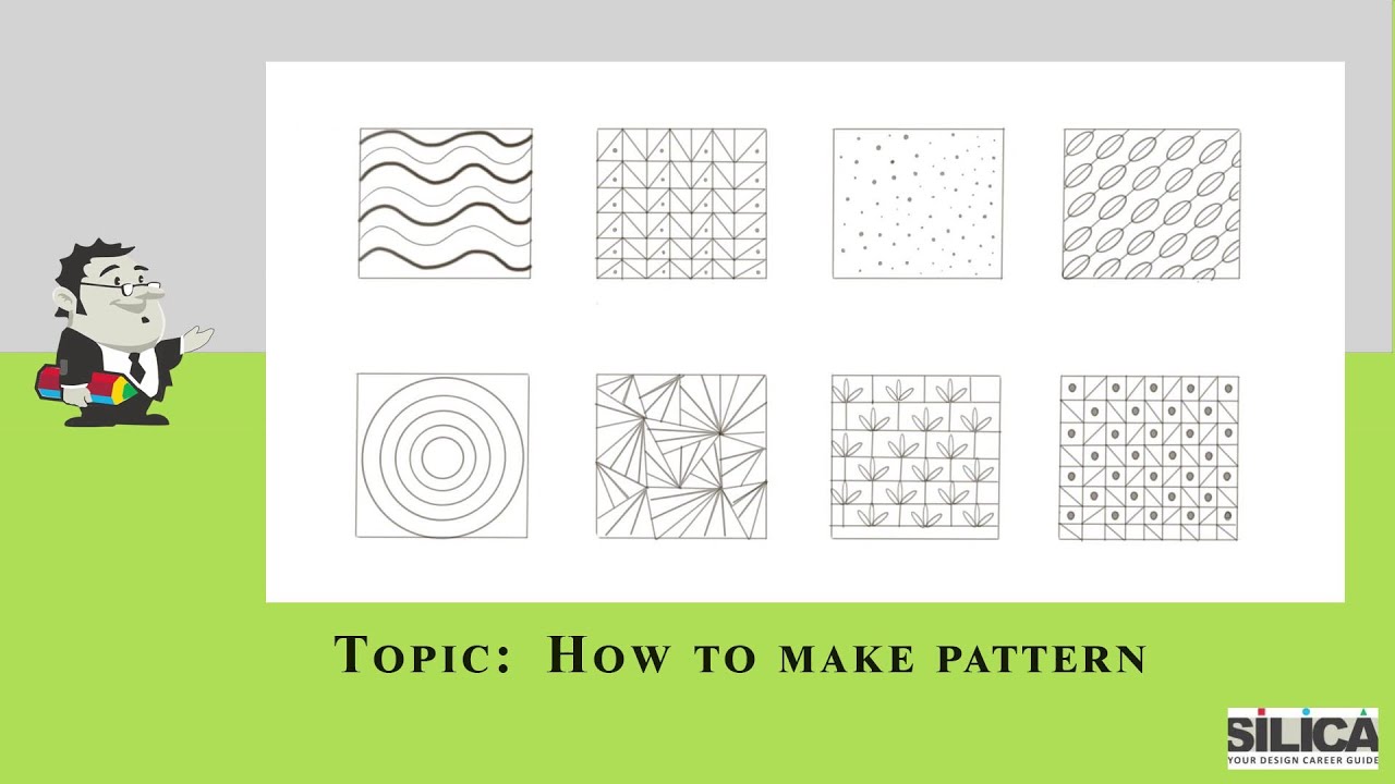 How to make Patterns | Design using Patterns | Preparation for NID NIFT ...