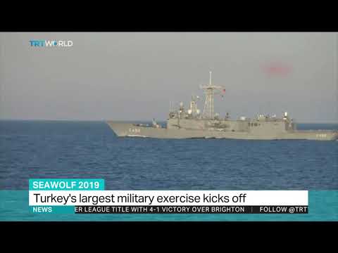 Turkey conducts largest military drills
