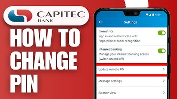 How To Change Pin On Capitec App | Updated 2025