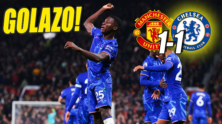 🤯 GOLAZO DE MOISES CAICEDO para DAR EL EMPATE! | MANCHESTER UNITED 1-1 CHELSEA