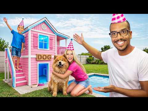 FIZ UMA FESTA DE ANIVERSÁRIO PARA NOSSO CACHORRO