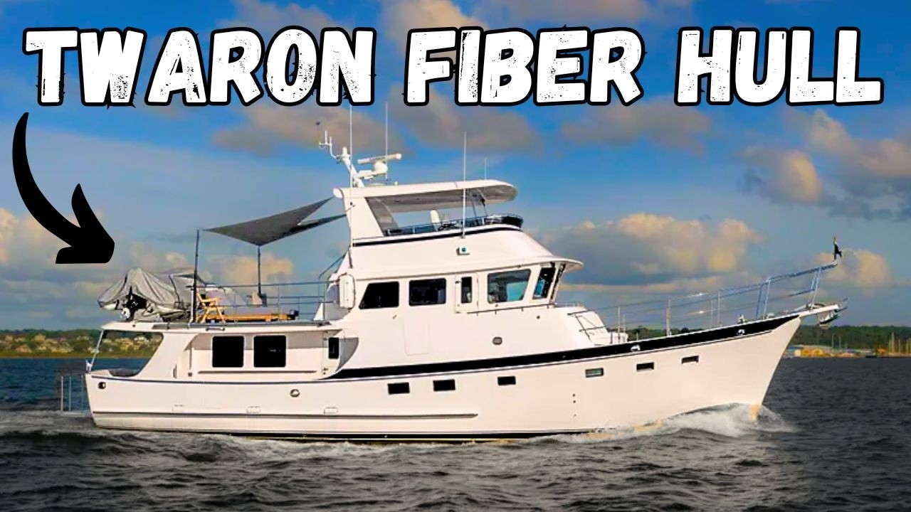 Bullet Proof Boat! NEW 58' Kady Krogen | Harbor Yacht Tours