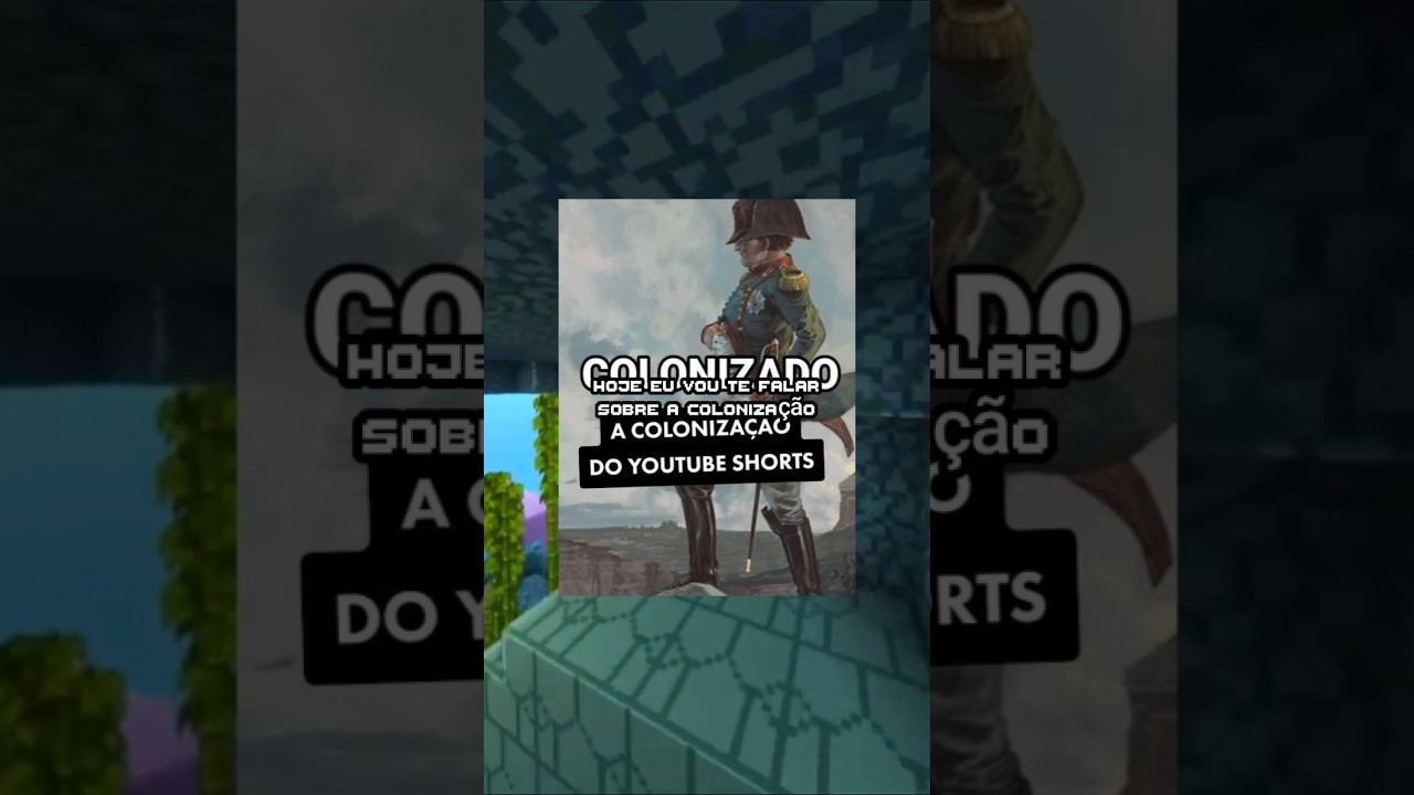 A COLONIZAÇÃO NO SHORTS #brainhot #autismo #animação2d #pixelart #pngtuber #minecraft