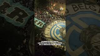 ¡ALBERDI ES UNA FIESTA!  LOS FESTEJOS POR AVENIDA COLÓN DE LA HINCHADA DE BELGRANO | Cadena 3