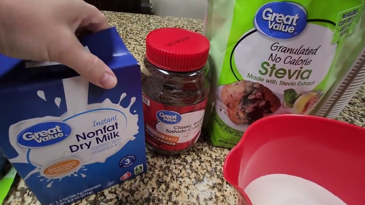 Смесь для быстрого приготовления капучино — дешево и просто ☕️❤️🏘