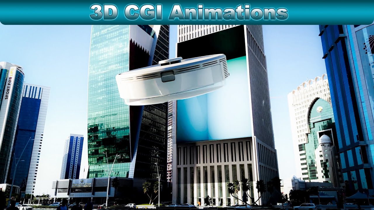 3d CGI Robot Vacuum Cleaner Product Advertisement Animation | BILAL CREATION PRODUCTION
