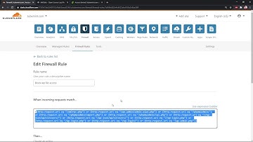 How to Block Access to Wordpress admin and other pages with CloudFlare Firewall Rules - WP Security