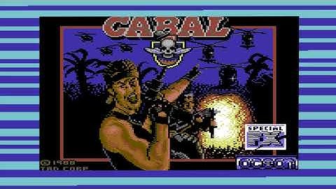 Retropie Commodore 64 Splash Screen - Cabal