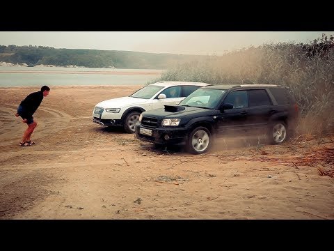 ПРИНЦИПИАЛЬНЫЙ ЗАЕЗД AUDI против SUBARU FORESTER. Отожгла на Aуди Аллроад