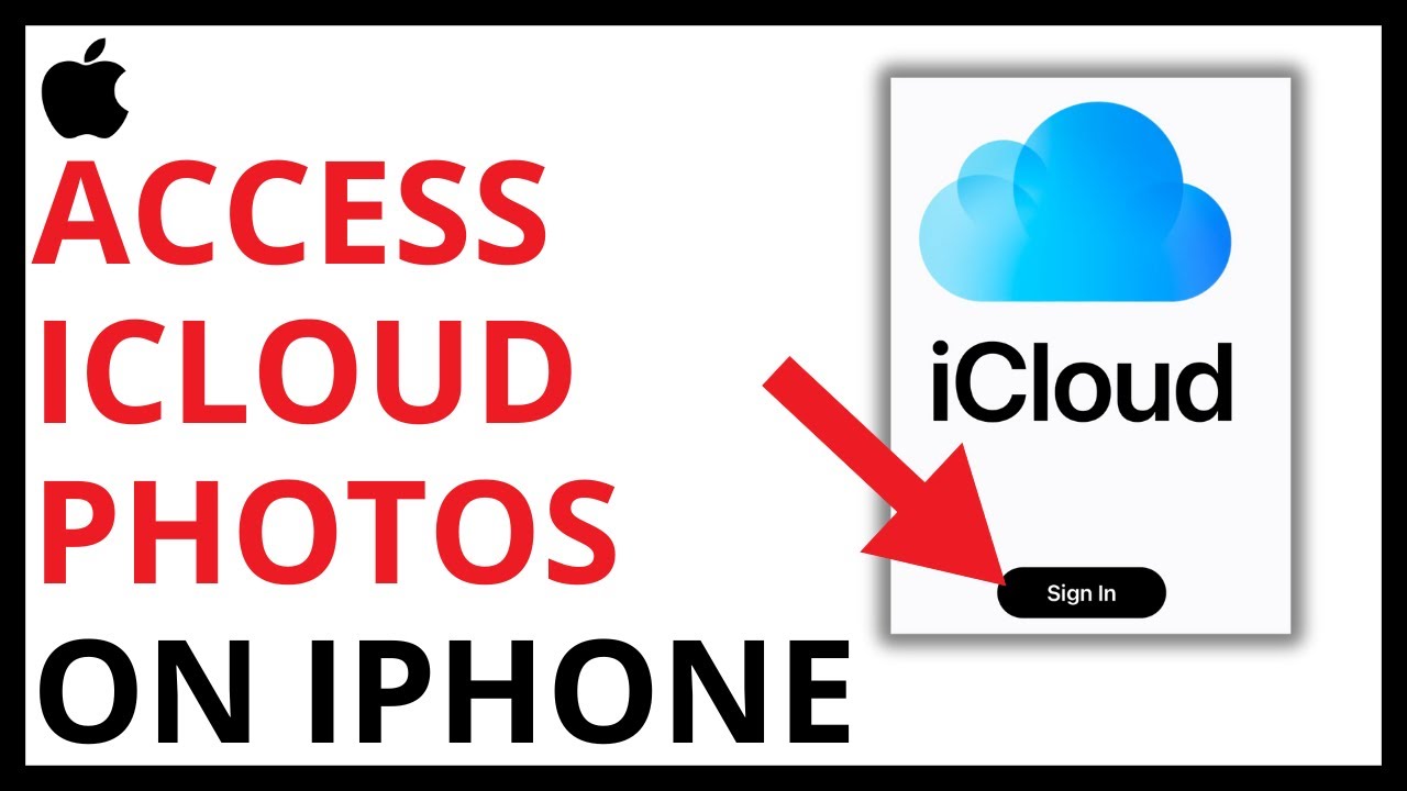 How to Access iCloud Photos on iPhone [QUICK GUIDE] - YouTube