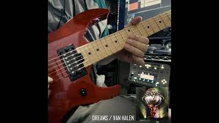 エディーのプレイで一番好きなフレーズ  DREAMS / VAN HALEN  Guitar Cover