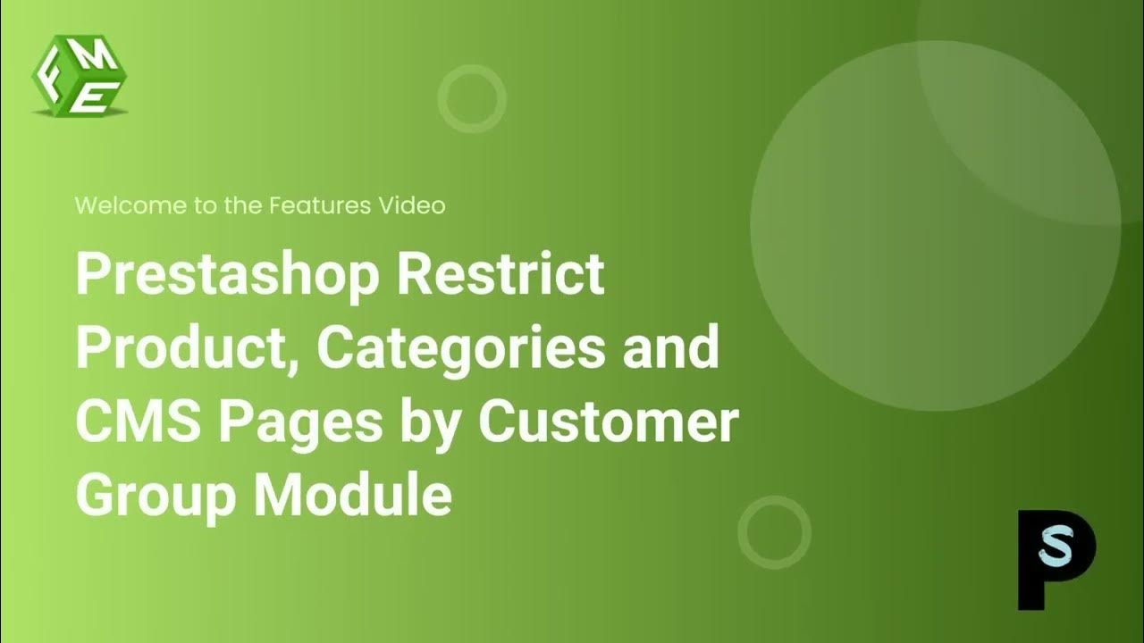 Restrict Products, Categories and CMS Pages by Customer