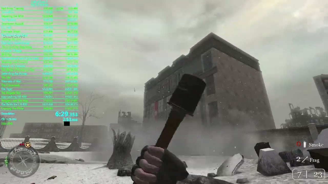 Call of Duty 2 - Any% Veteran - WR 