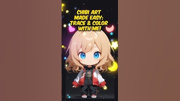 Chibi Art Made Easy: Trace & Color with Me!