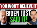 (THIS IS NUTS! BIDEN JUST SAID IT!) STIMULUS CHECK UPDATE & BREAKING NEWS 07/28/2022
