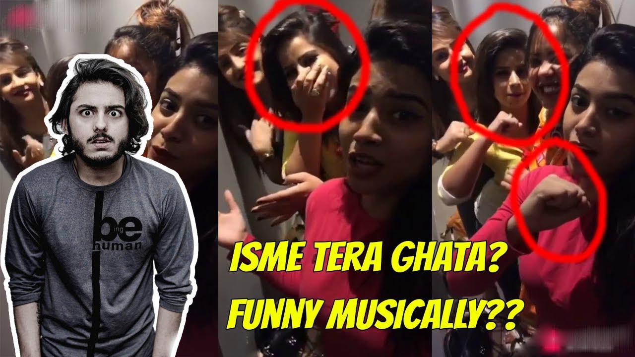 4 GIRLS NEW VIDEO MUSICALLY | NEW VIDEO OF GHATA GIRLS | REAL NAME?