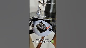 Bobbin thread not coming up problem fixed ✅ #sewingtipsandtricks #sewingmachinerepair #sewinghacks