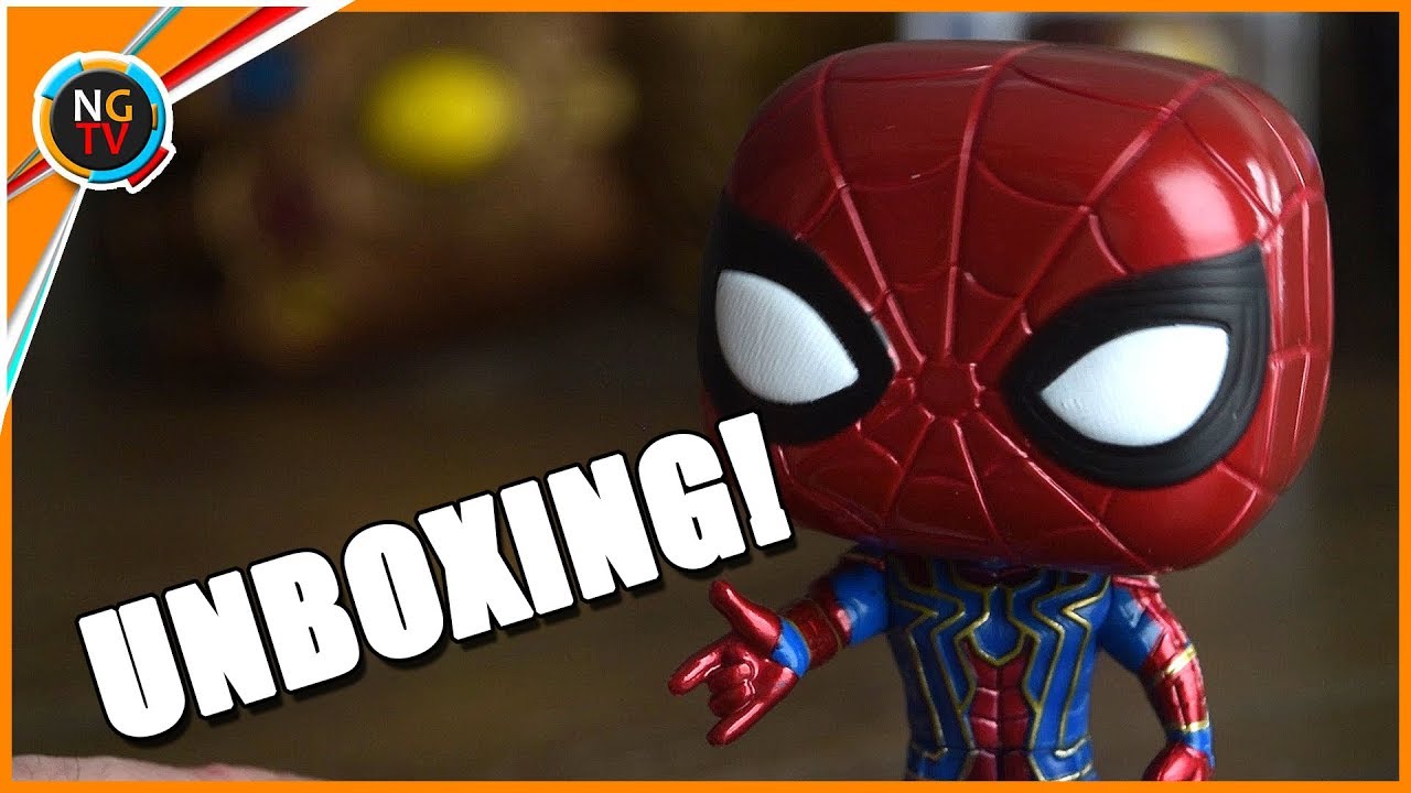juguetes del hombre araña infinity war