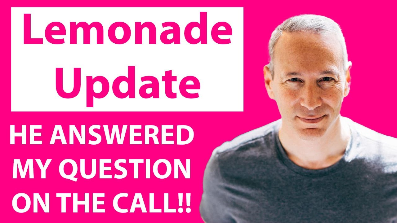 Lemonade Q4 2020 Earnings Breakdown I got my Question Answered On