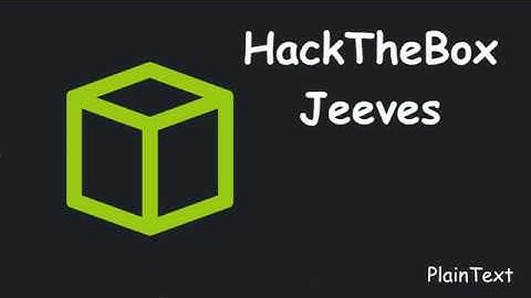 HackTheBox - Jeeves (Español)