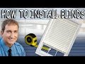 How To Install Cordless Faux Wood Window Blinds