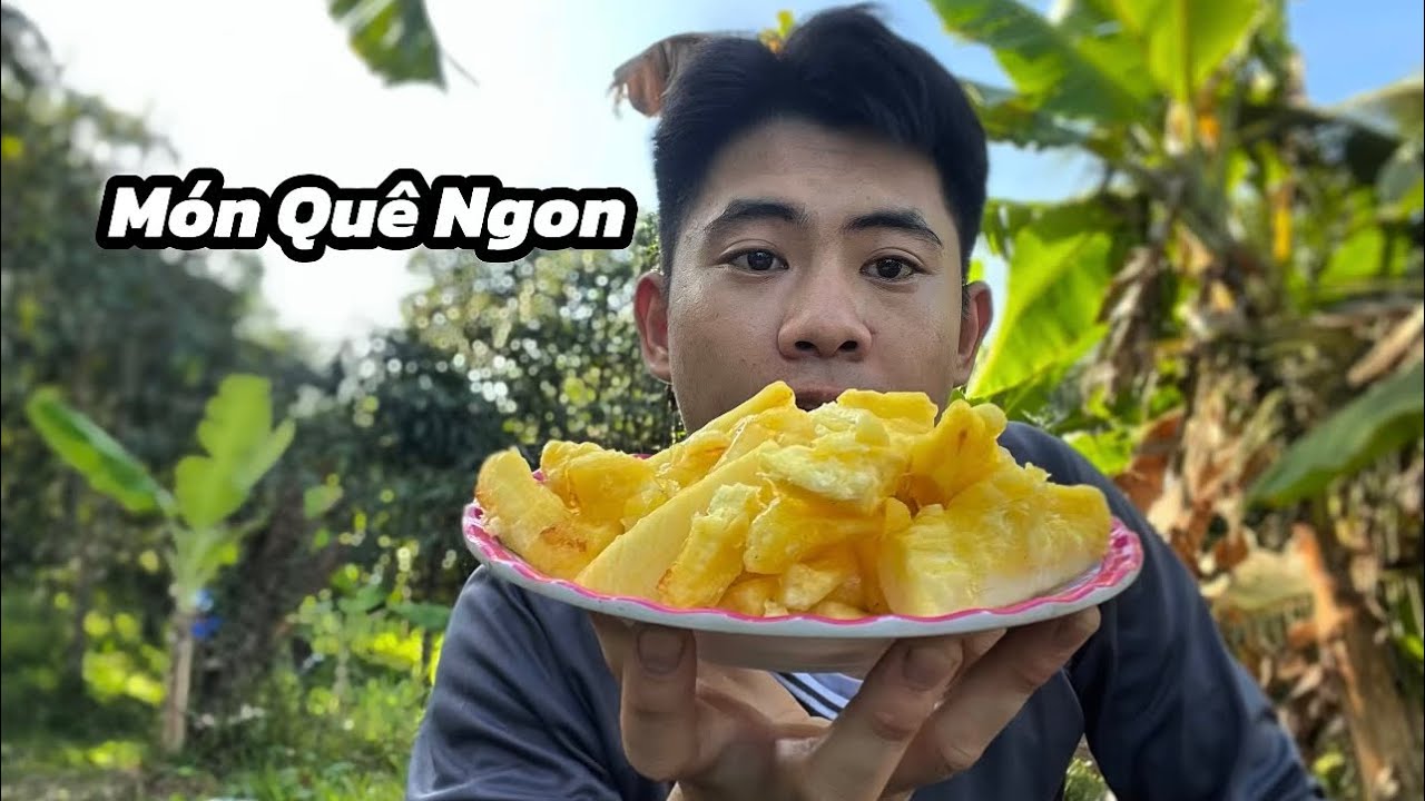 Củ Mì Nấu Nước Dừa Thơm Ngọt |Cuộc Sống Nông Thôn 