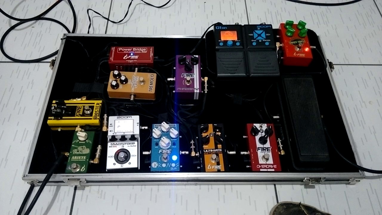 Dica de como usar um set de pedais plugado direto no Amp YouTube