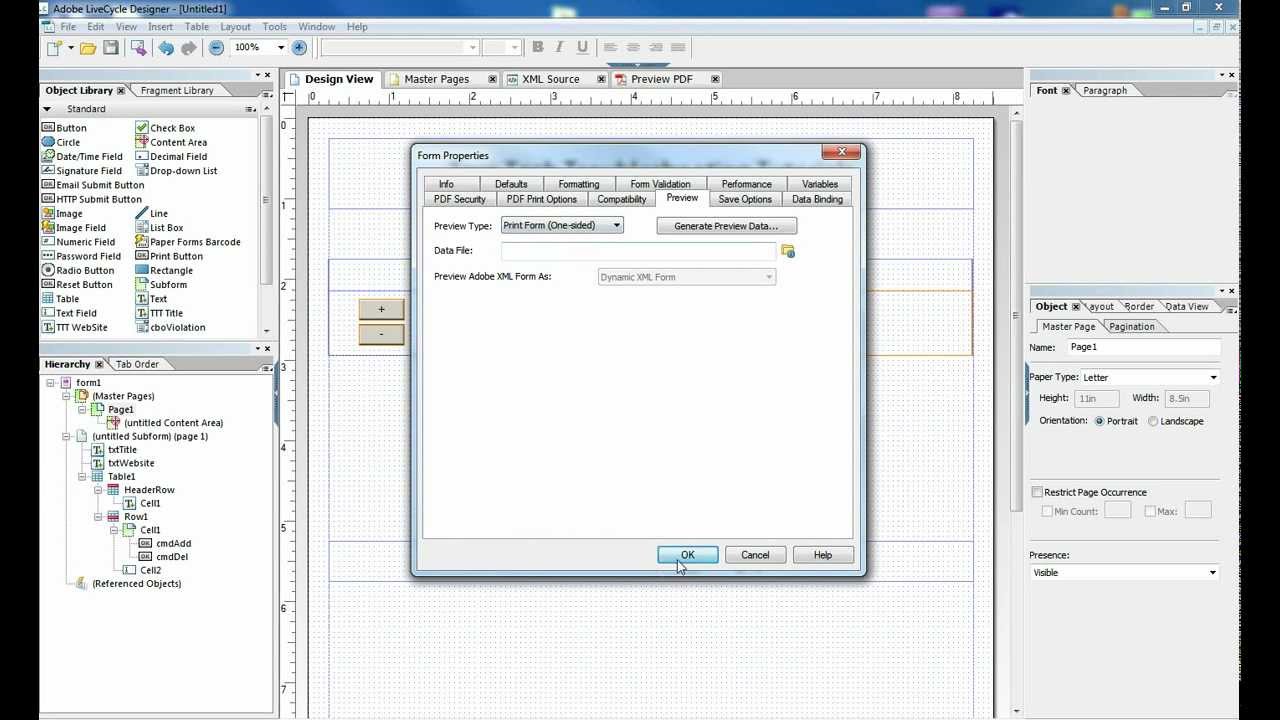 Static vs. Dynamic LiveCycle Forms YouTube